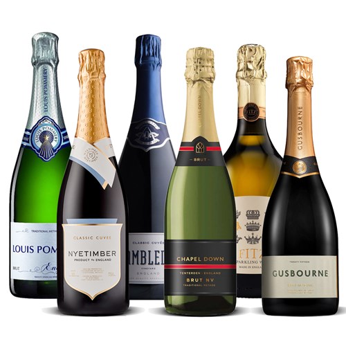 The English Sparkling Brut Collection 6 x 75cl - Customer Favourite